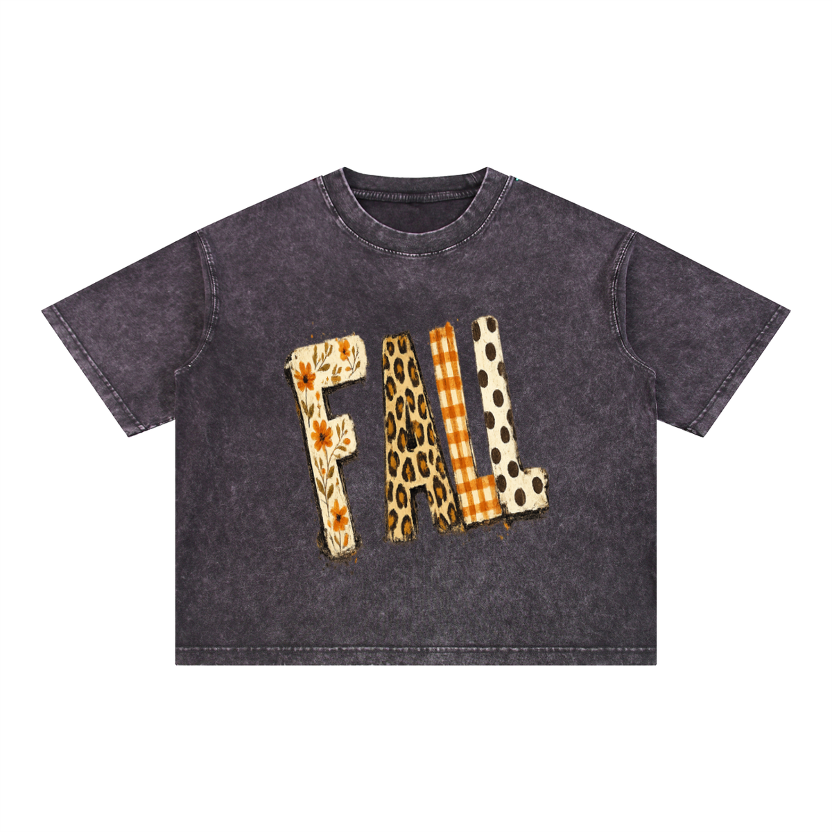Mineral Wash Boxy Cotton T-Shirt